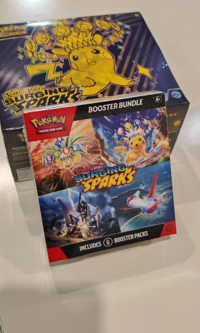 surging sparks etb and booster box Surging Sparks Elite Trainer Box ETB main image 1