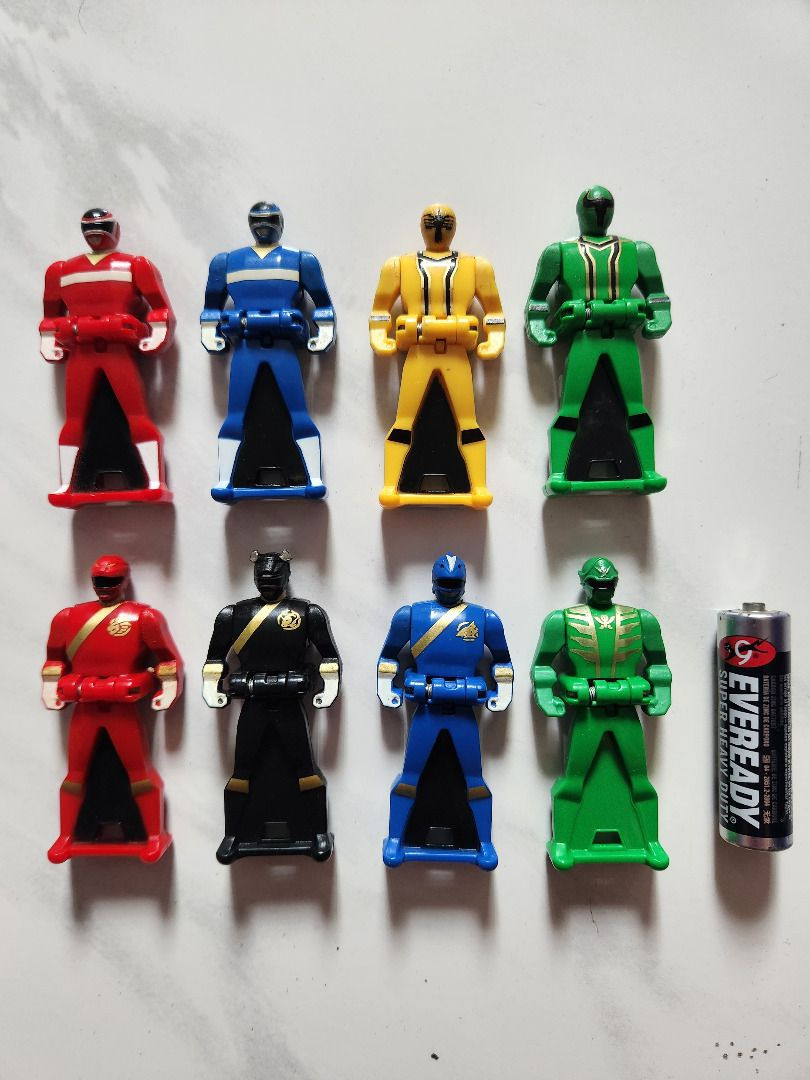 Power Rangers Key , Hurricaneger Ranger Key , B-Daman , SpongeBob ...