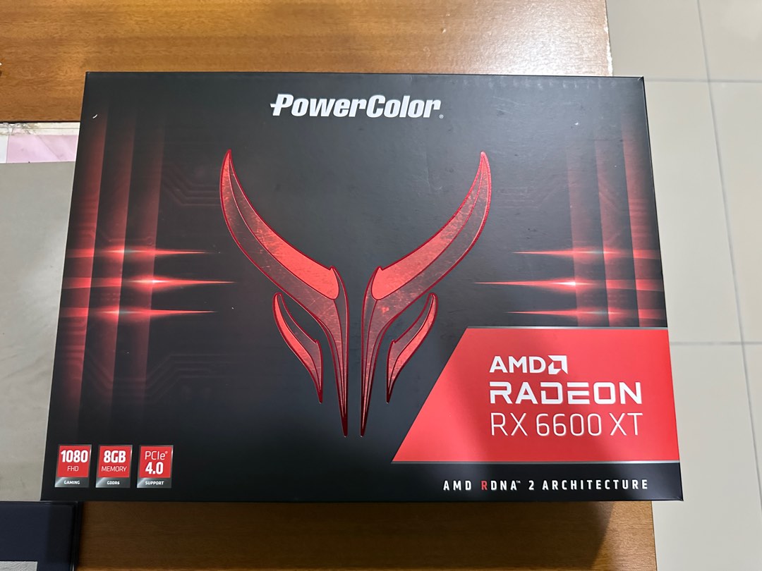 PowerColor Red Devil RX 6600 XT, Computers & Tech, Parts & Accessories ...