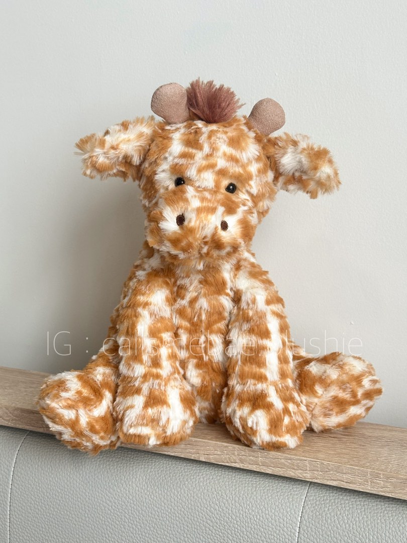 🔥Rare & Retired🔥 Jellycat fuddlewuddle Giraffe🦒 Like New!, Hobbies ...