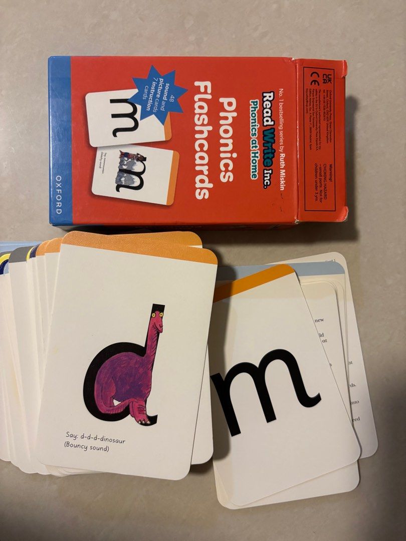 Read Write Inc. Phonics Flashcards, Hobbies & Toys, Books & Magazines ...