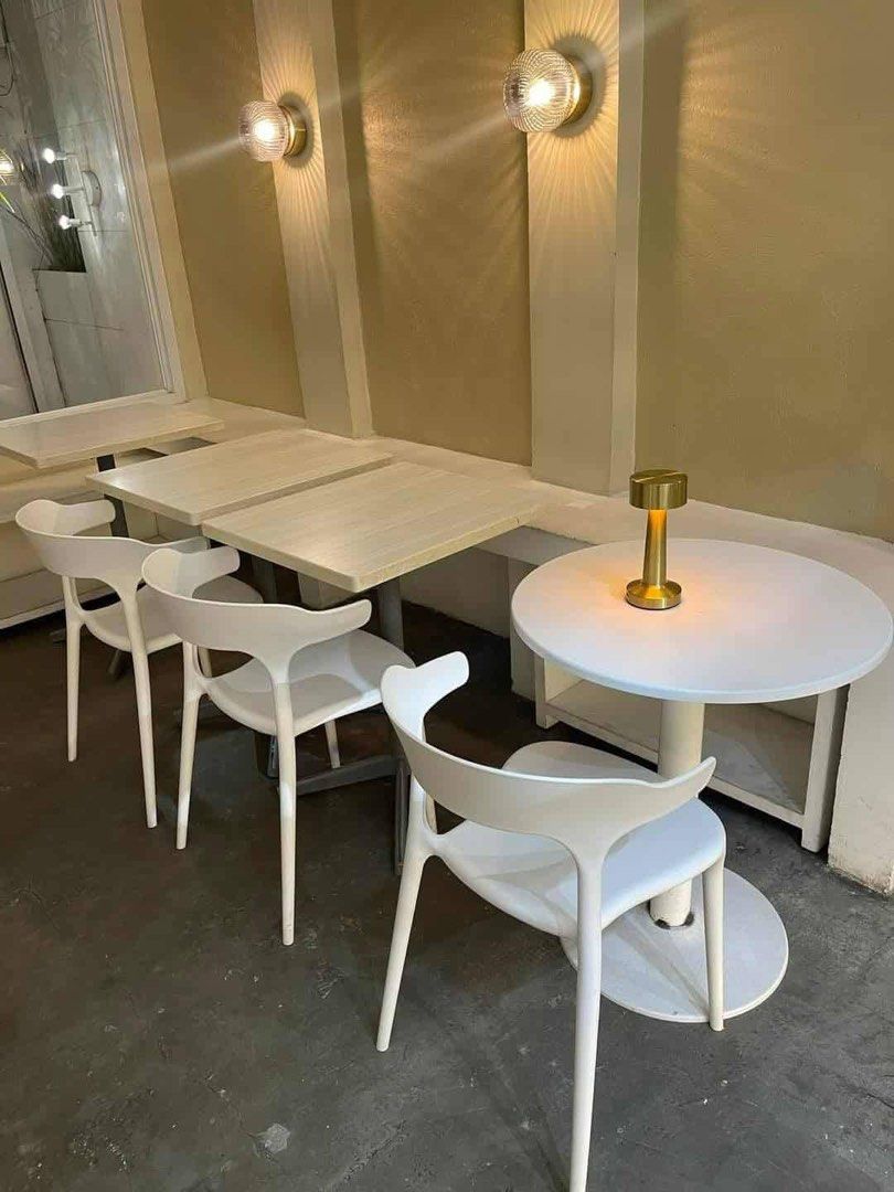 Resto/ Cafe table & chairs (Category: Tables & Sets) located in Manila. Submitted by mry_rfl (Listing ID 1396466655, Image 2). Description: .
