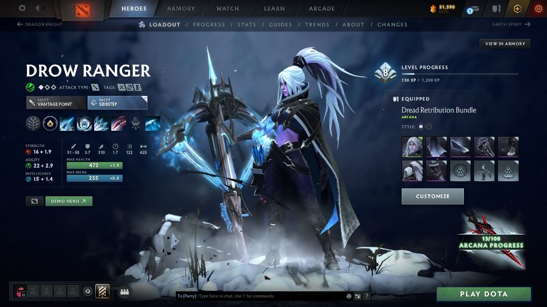 SELLING PREMIUM DOTA ACCOUNT (Category: Game Gift Cards & Accounts) located in Caloocan City. Submitted by 14roajoh97256 (Listing ID 1396445126, Image 3). Description: COMPLETE TI7, TI9 - TI11 PRESTIGES COMPLETE PRESTIGE ARCANAS 🔴THE INTERNATIONAL 2017🔴 REEF EDGE TERRAIN✅ IO ARCANA✅ KUNKKA IMMORTAL SHARK (STYLE 2/2)✅ 🔴THE INTERNATIONAL 2019🔴 OVERGROWN EMPIRE TERRAIN✅ EARTHSHAKER ARCANA (STYLE 2/2)✅ INVOKER PERSONA✅ AXE IMMORTAL FISTS✅ TINY IM