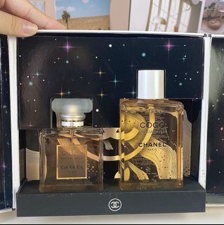 SF Free Shipping🔥CHANEL COCO MADEMOISELLE Perfume and Shower Gel Gift Set 🎁, 100ml Perfume, 200ml Shower Gel64225230023170110