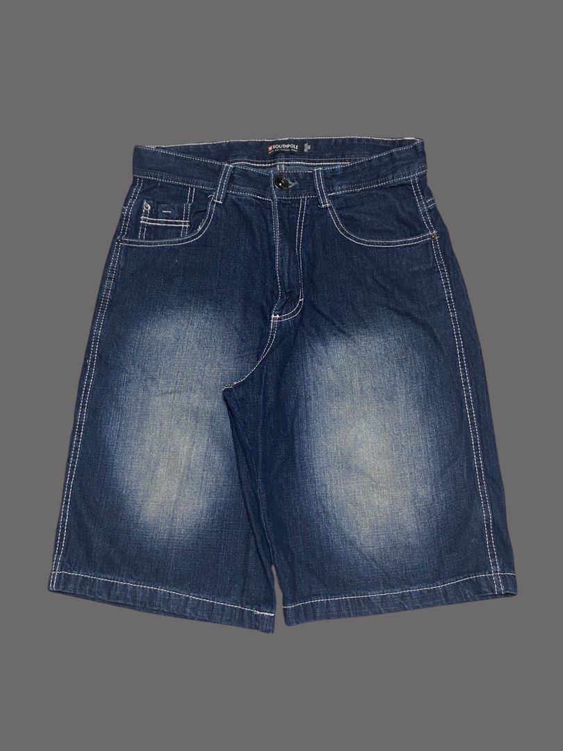 Southpole Baggy Jorts (Category: Shorts) located in Antipolo. Submitted by flameheadz (Listing ID 1396433924, Image 1). Description: Southpole Indigo Acid Washed Baggy Jorts - excellent condition, hard denim, high-quality fabric Waist: 32” Length: 22.8” Thigh: 13” LO: 11” Mine: 1250 Color may vary due to lighting Please review the slides for any issues before buying.