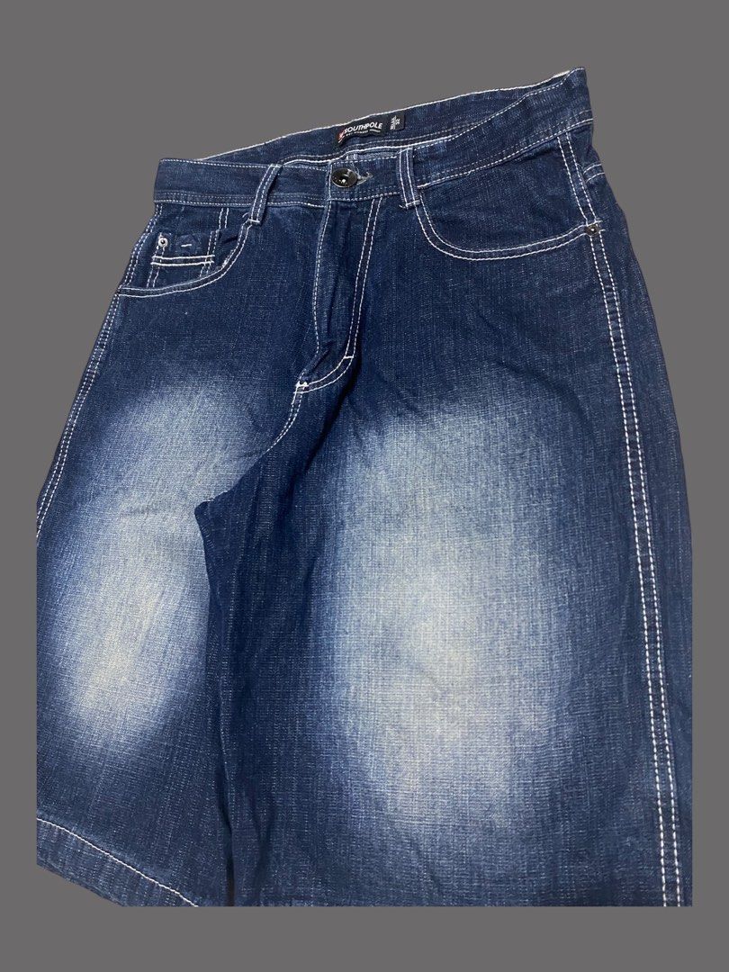 Southpole Baggy Jorts (Category: Shorts) located in Antipolo. Submitted by flameheadz (Listing ID 1396433924, Image 3). Description: Southpole Indigo Acid Washed Baggy Jorts - excellent condition, hard denim, high-quality fabric Waist: 32” Length: 22.8” Thigh: 13” LO: 11” Mine: 1250 Color may vary due to lighting Please review the slides for any issues before buying.