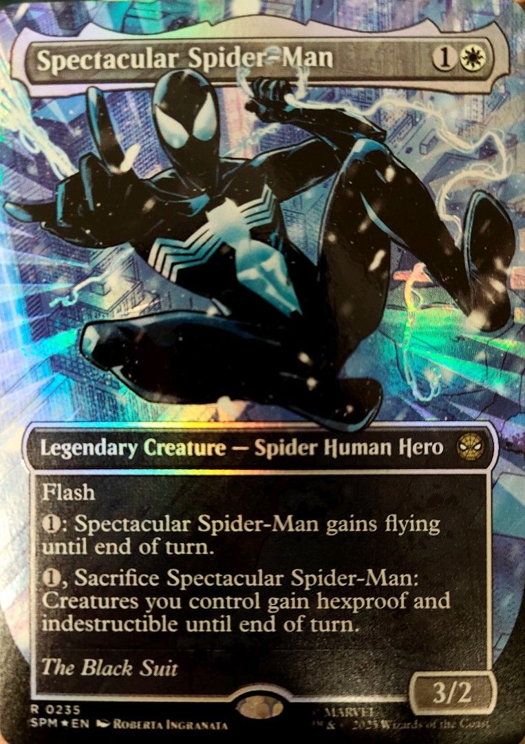 spectacular spiderman mtg card Spectacular Spider-Man [7] [Wizards Play Network 2025] [Foil] – Face to  Face Games