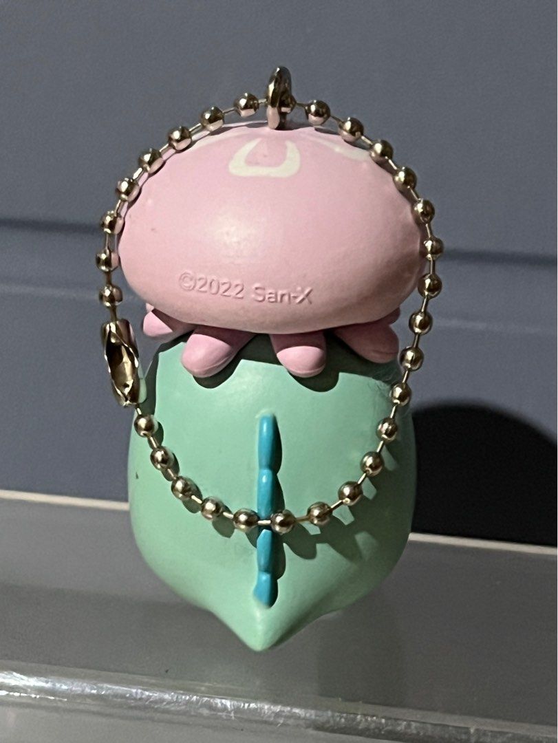 Sumikko Gurashi Jellyfish Keychain (Category: Character Goods) located in Manila. Submitted by schwarzer0 (Listing ID 1396406644, Image 2). Description: - Comes with a ball chain for easy attachment. - Marked with "2022 San-X" on the back. - Perfect for adding a touch of fun to your bag or keys. ﹂ 𝗠𝗢𝗣: GCASH ﹂𝗠𝗢𝗗: Jnt ﹂𝗟𝗢𝗖𝗔𝗧𝗜𝗢𝗡: PANGASINAN .