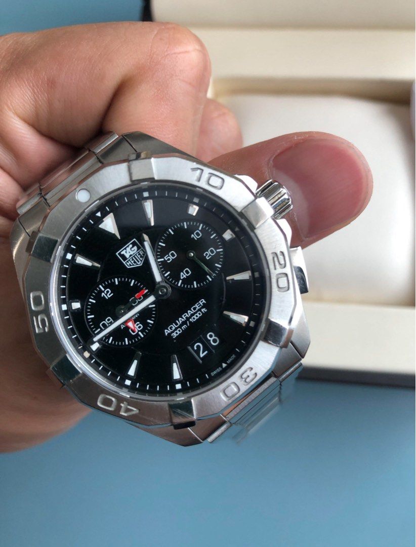 Tag heuer aquaracer alarm Gress, Fesyen Pria, Jam