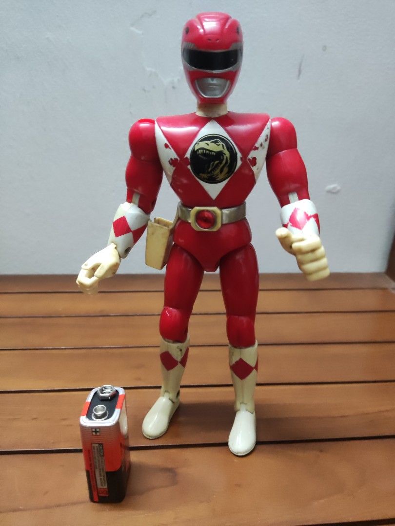 Vintage Bandai 1993 Red Power Ranger Action Figure, Hobbies & Toys ...