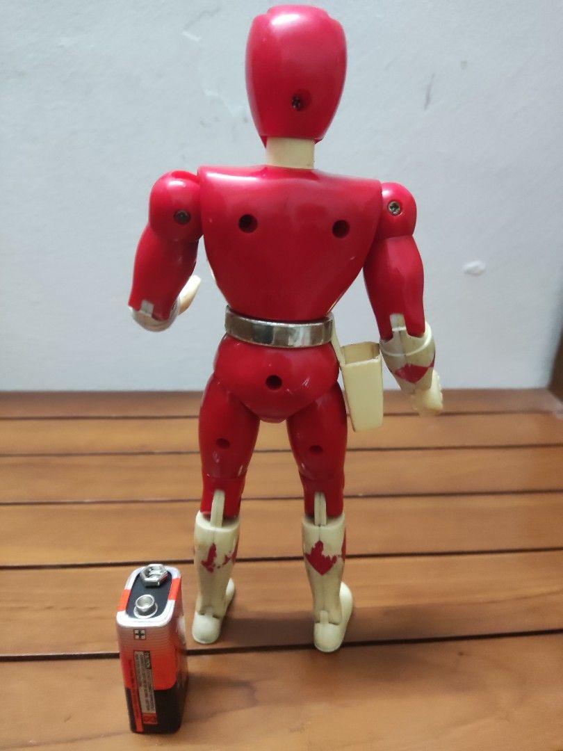 Vintage Bandai 1993 Red Power Ranger Action Figure, Hobbies & Toys ...