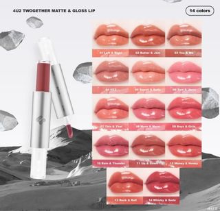 泰國超級出名品牌 💗4U2💗 Lipstick 雙頭唇膏64209181577091110
