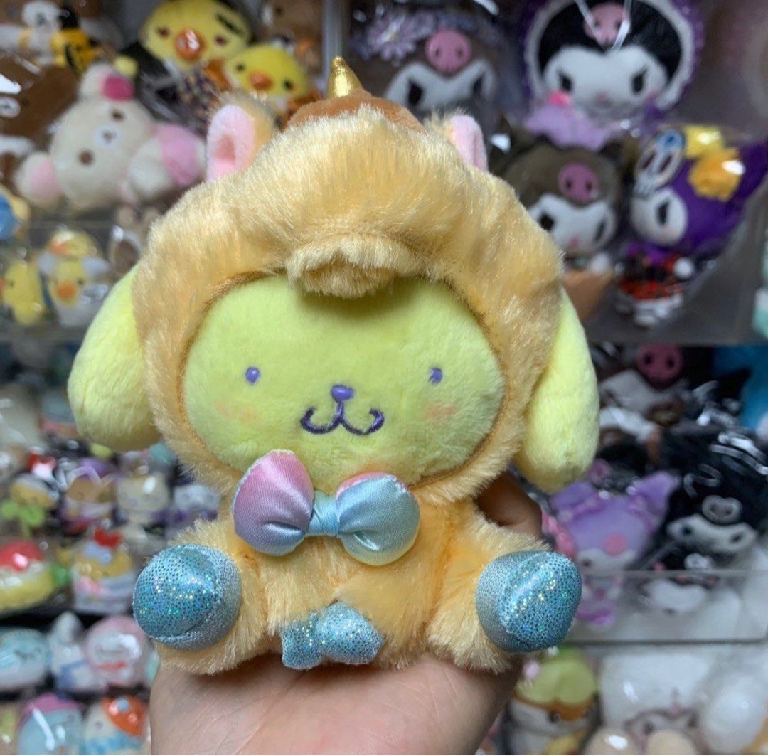 日版 Sanrio Characters 獨角獸系列 細公仔掛飾 - Pompompurin 布甸狗 布丁狗 (2023年) (絕版), 興趣 ...