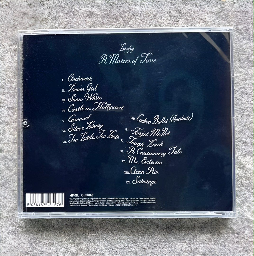 A Matter of Time - Laufey CD (Category: Storybooks) located in Dasmarinas. Submitted by ohsnaprecords (Listing ID 1396630952, Image 2). Description: Mode of Payment: Gcash/Paypal Mode of Delivery: JNT/GGX Shoulder po ng buyer ang shipping fee. Interested? Dm me.