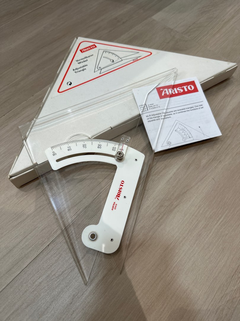 ARISTO Adjustable Triangle, Hobbies & Toys, Stationery & Craft, Craft ...