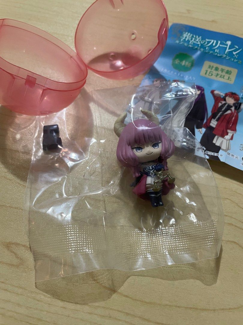 Bandai Gashapon Frieren Aura (Category: Designer & Blind Box Toys) located in Marikina City. Submitted by amielzeus (Listing ID 1396579285, Image 2). Description: Brand new and original Bandai Gashapon Frieren - Aura.