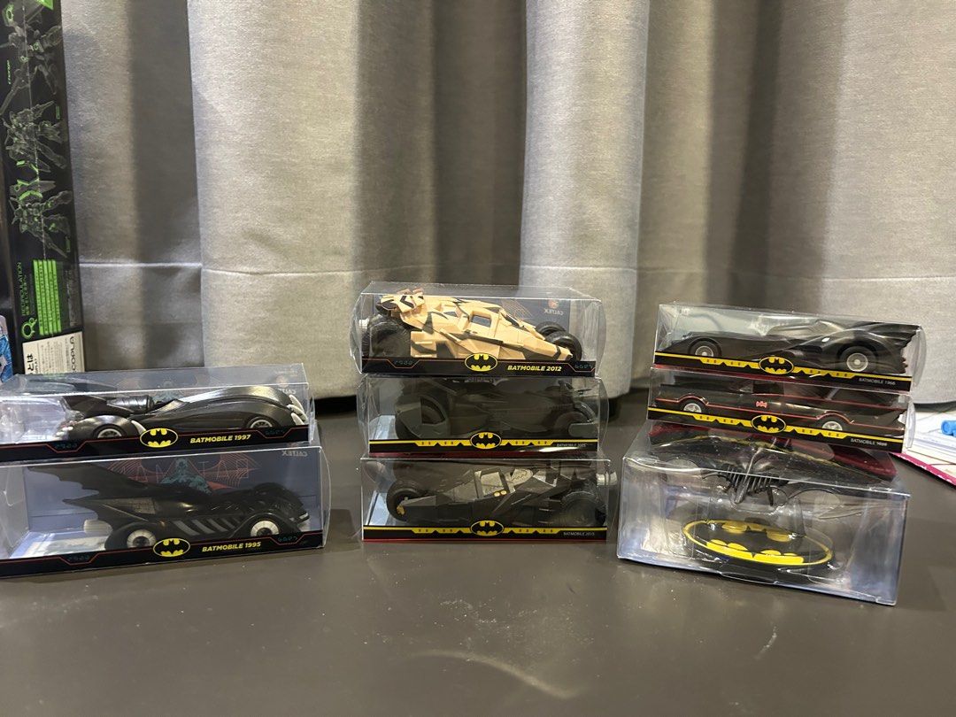 Batmobile Toy Car Collection, Hobbies & Toys, Toys & Games on Carousell