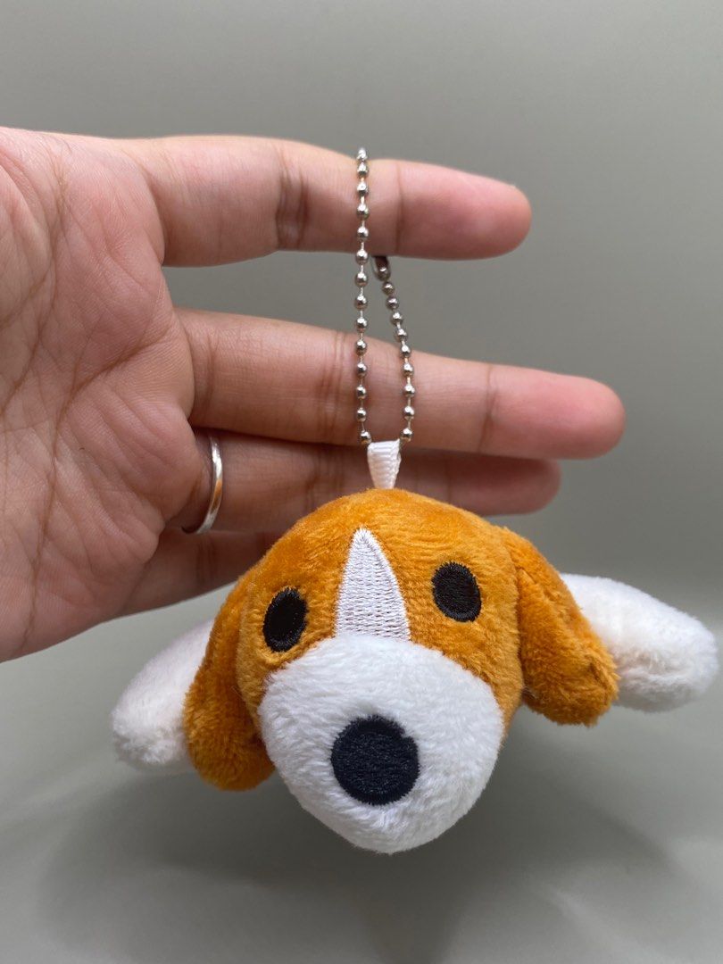 Beagle Dog Plush Bag Charm Keychain Anik Anik (Category: Plushies & Soft Toys) located in Pateros City. Submitted by flukycharms (Listing ID 1396559521, Image 1). Description: What you see is what you get 🥰 🎀Mine now, Pay now 🎀No rush shipping 🎀No returns, No refund 📍 Pateros, Metro Manila 💳 Gcash/BPI 🚚Lalamove/J&T PM if interested 💌.