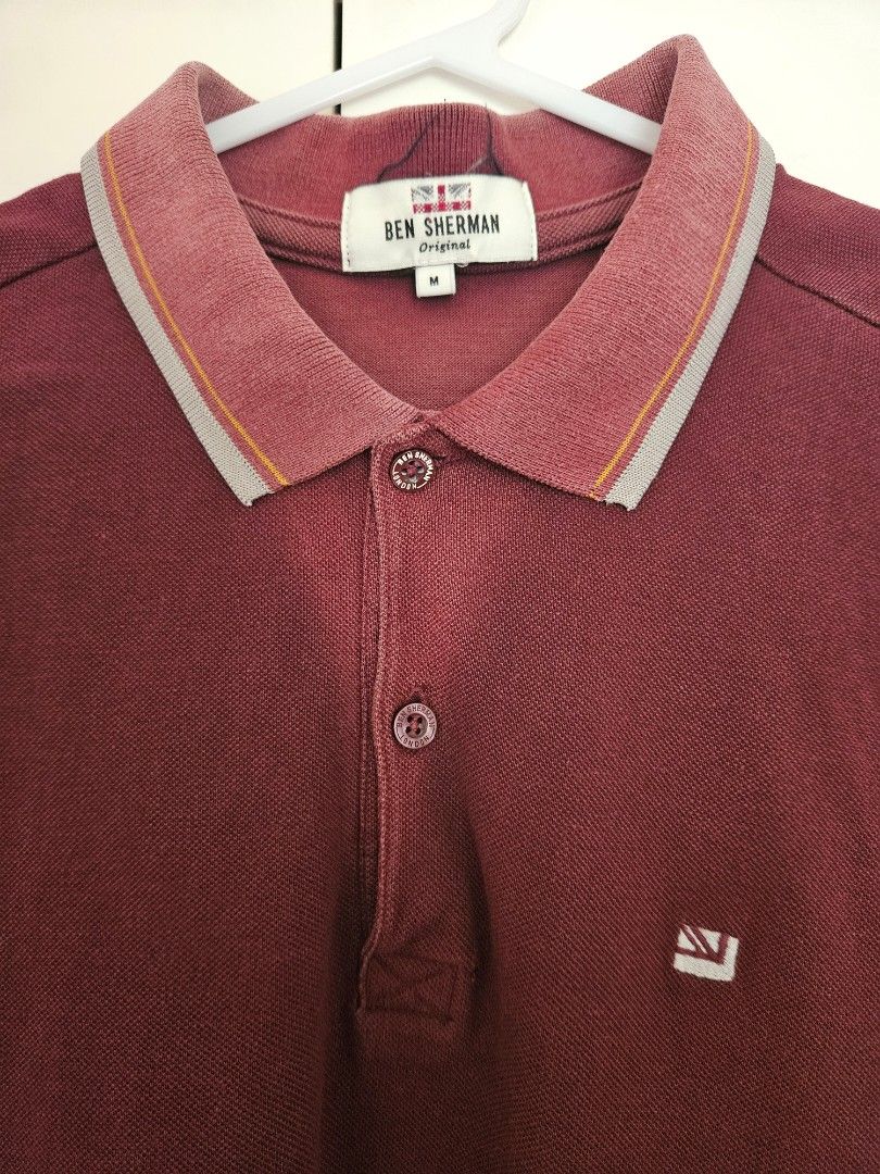 Ben Sherman collared shirt Size M (Category: Tshirts & Polo Shirts ) located in Quezon City. Submitted by maniladeclutter (Listing ID 1396662441, Image 3). Description: Ben Sherman polo shirt Original Size M Discoloration can be seen (see pics) Meetups on weekends in general. Shipping shouldered by buyer. Feel free to chat :).