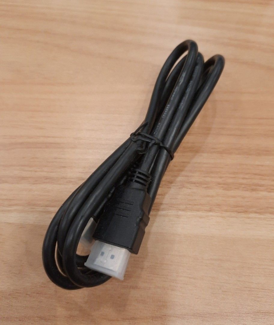 Black HDMI Cable 1.2m