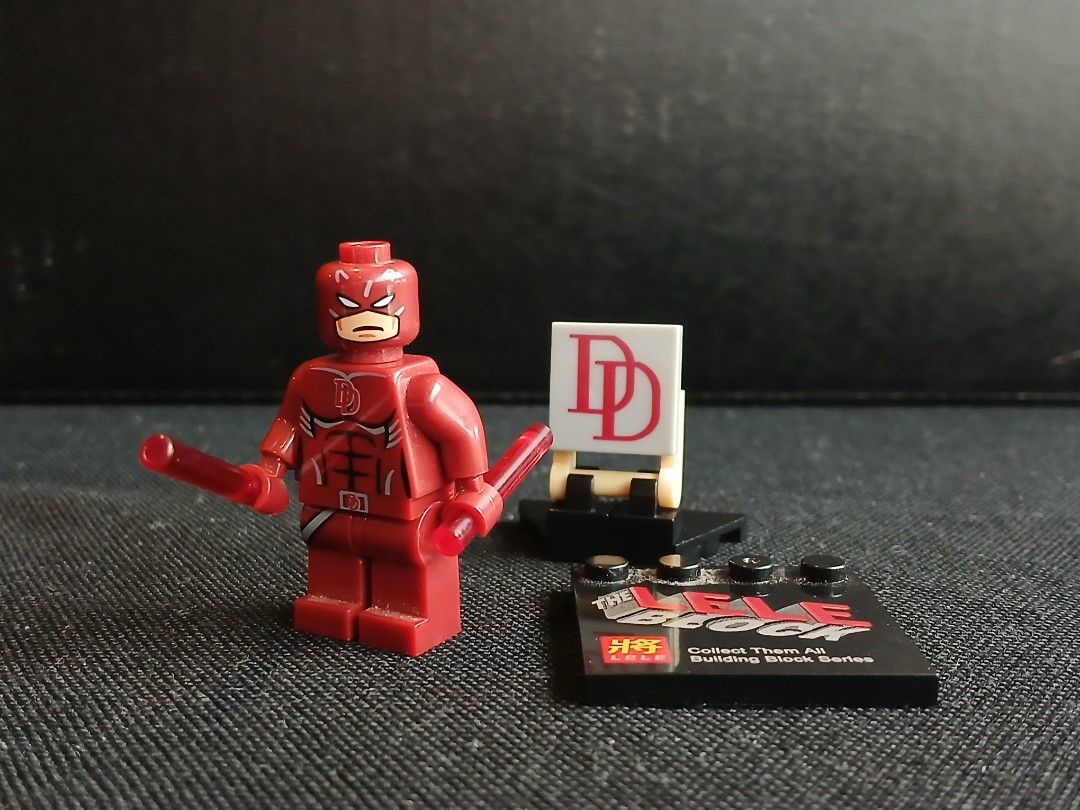 KO/Bootleg Lego Daredevil & Green Arrow Minfigures (Category: Lego & Building Sets) located in Muntinlupa City. Submitted by themarvelwatcher (Listing ID 1396545662, Image 2). Description: (Pls. read/agree to all details before inquiring/transacting. A PM means you've agreed to all terms/conditions. Thank you so much 😀) P 150 each -Loose/As Is/WYSIWYG -Complete accessories -Tight joints and assembly ⬇️ See payment and shipping details below Tags