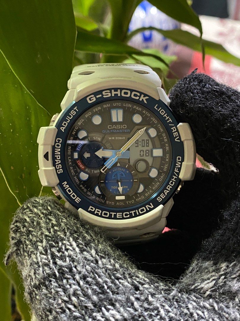 Casio G-Shock Gulfmaster GN-1000C-8ADR Watch, Men's Fashion