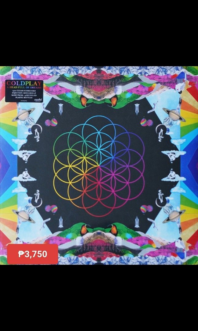 Coldplay - A Head Full of Dreams (Category: Vinyls) located in Manila. Submitted by ramonrobin.cruz (Listing ID 1396629457, Image 1). Description: Coldplay - A Head Full of Dreams color vinyl Brand New sealed made in USA.