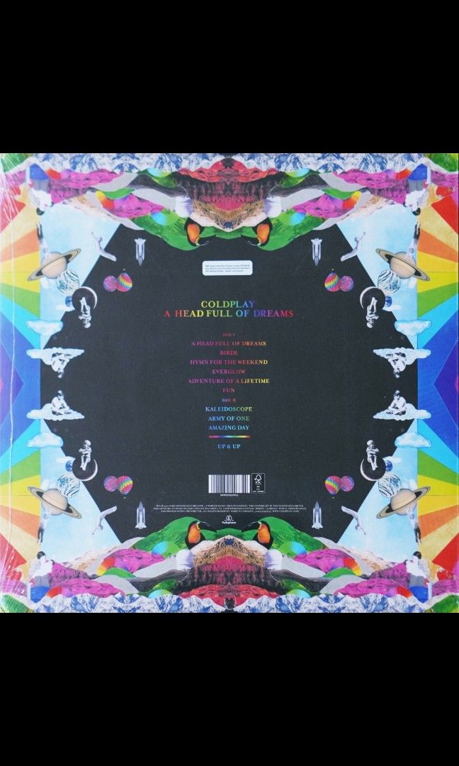 Coldplay - A Head Full of Dreams (Category: Vinyls) located in Manila. Submitted by ramonrobin.cruz (Listing ID 1396629457, Image 2). Description: Coldplay - A Head Full of Dreams color vinyl Brand New sealed made in USA.