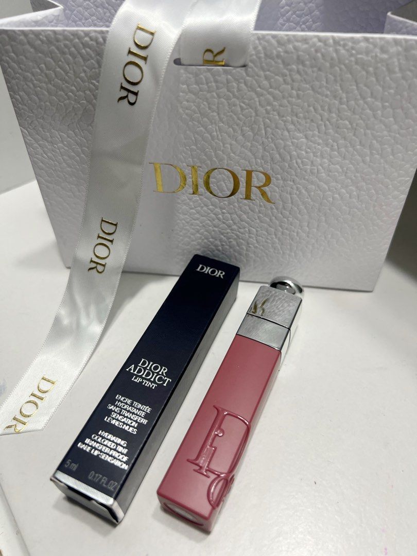 Dior Liptint (Category: Makeup) located in Angeles City. Submitted by silkandflitz (Listing ID 1396554798, Image 2). Description: Complete with box & paper bag Full size Purchased last October 2 2500 SRP Guaranteed Original Original photo posted.