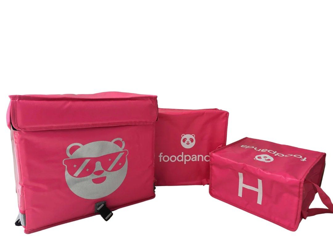 Foodpanda Rider Backpack and Uniform, Men's Fashion, Bags, Backpacks on ...
