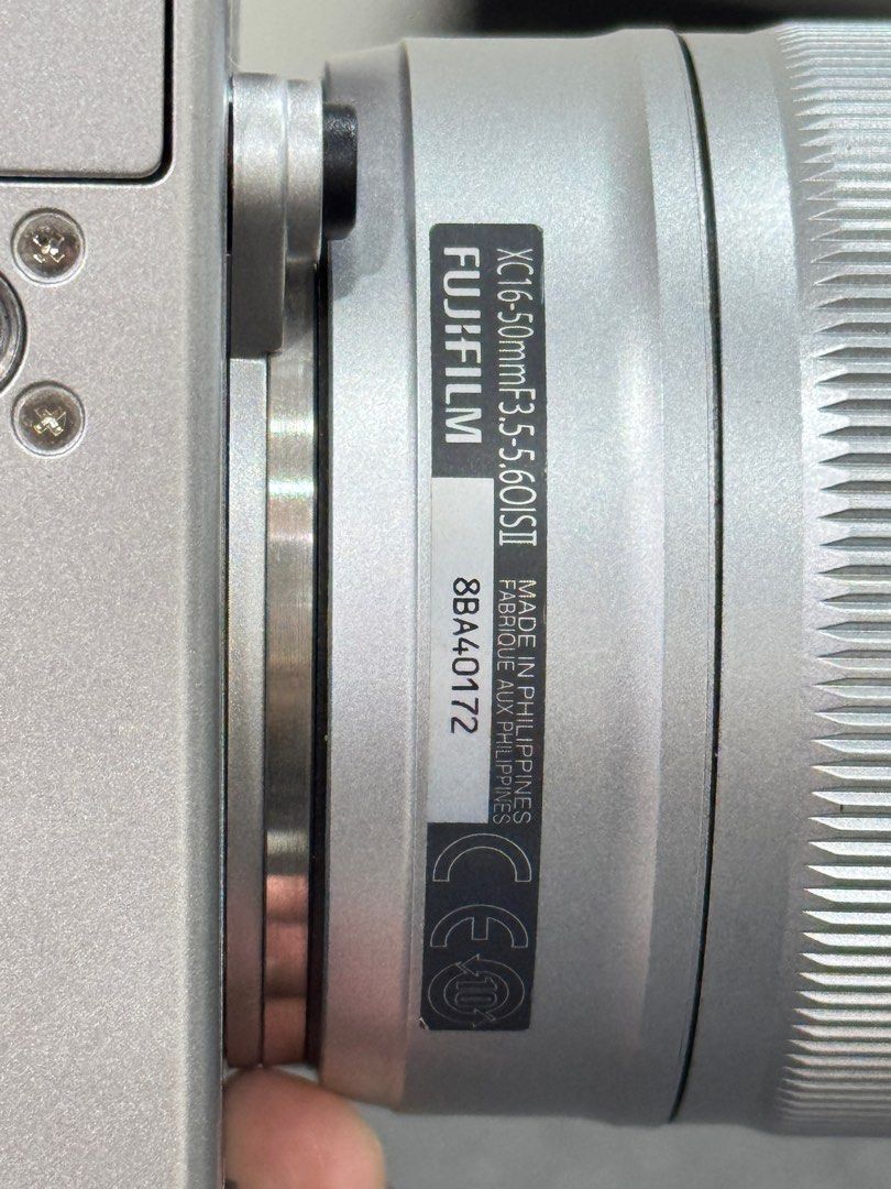Fujifilm X-A3 Mirrorless Camera with Lens (Category: Cameras) located in Makati City. Submitted by nik.11 (Listing ID 1396527794, Image 3). Description: - Fujifilm X-A3 mirrorless camera - Includes XC 16-50mm f/3.5-5.6 OIS II lens - Silver body with brown accents - Camera shown at Fujifilm Service Center - Made in the Philippines - Includes camera body and lens.