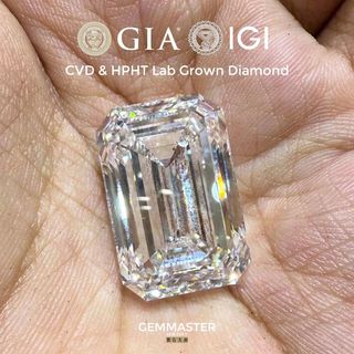 IGI Lab Grown Diamond Emerald cut 0.5ct 1ct 2.5ct 5ct Synthesis diamond With certificate Customized jewelry Real Lab diamonds64234490256386110