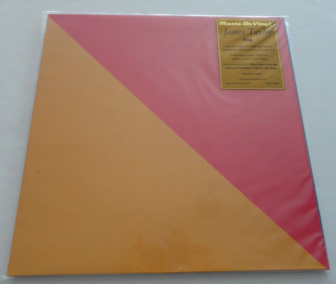 James Taylor - Flag color vinyl (Category: Vinyls) located in Manila. Submitted by ramonrobin.cruz (Listing ID 1396627527, Image 1). Description: James Taylor - Flag Brand New sealed made in Germany.
