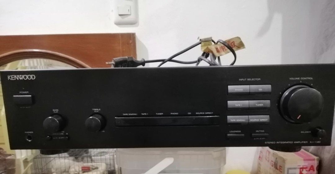 Kenwood KA-1080 Stereo Integrated Amplifier (Category: Soundbars, Speakers & Amplifiers) located in San Juan City. Submitted by bald_fat_kids (Listing ID 1396575342, Image 2). Description: - Kenwood KA-1080 Stereo Integrated Amplifier - Made in Japan - Power: AC 110-120V/220V~, 230-240V~, 50/60Hz, 160W - Great for any audio enthusiast!.