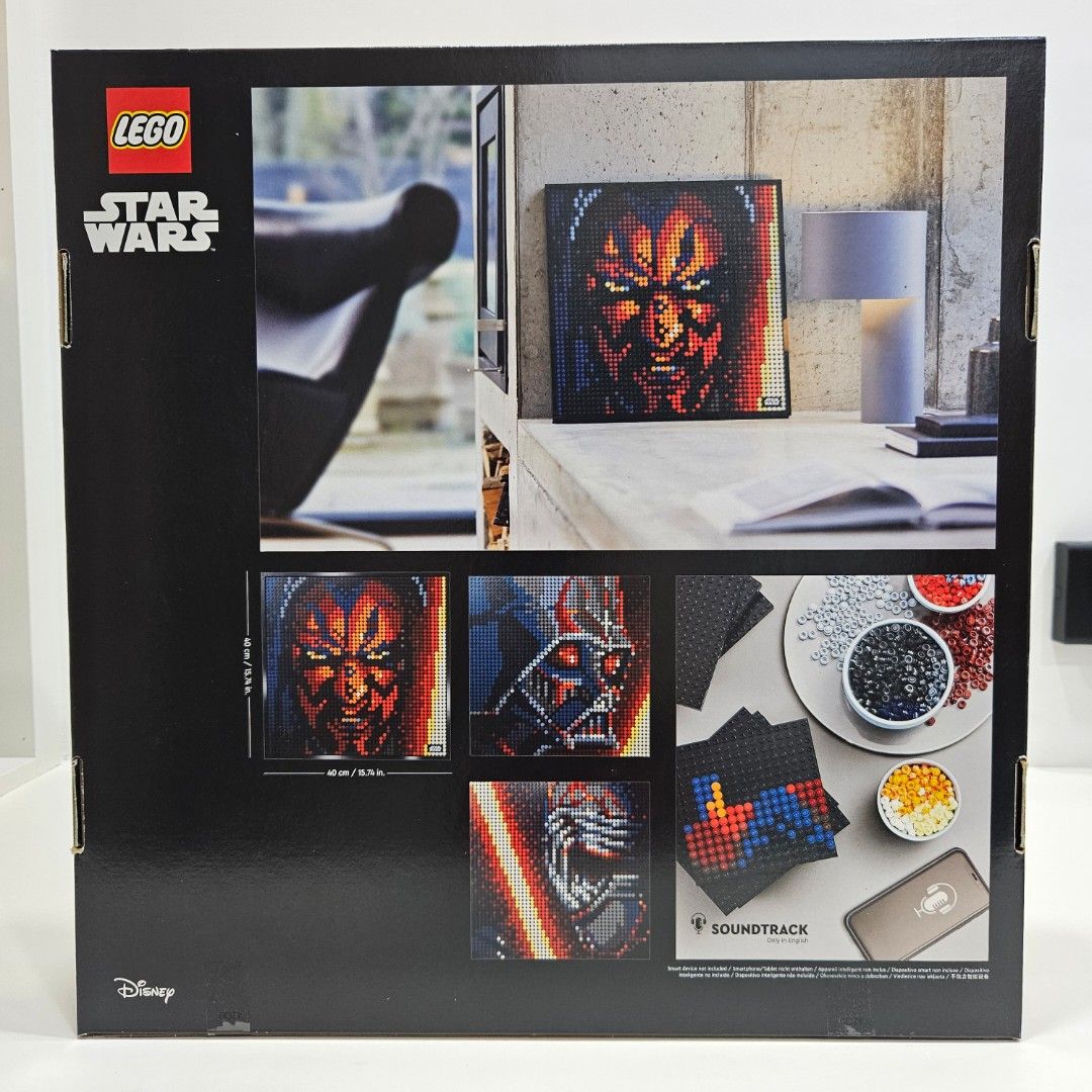 Lego 31200 Star Wars The Sith Mosaic Art Darth Vader Darth Maul Darth ...