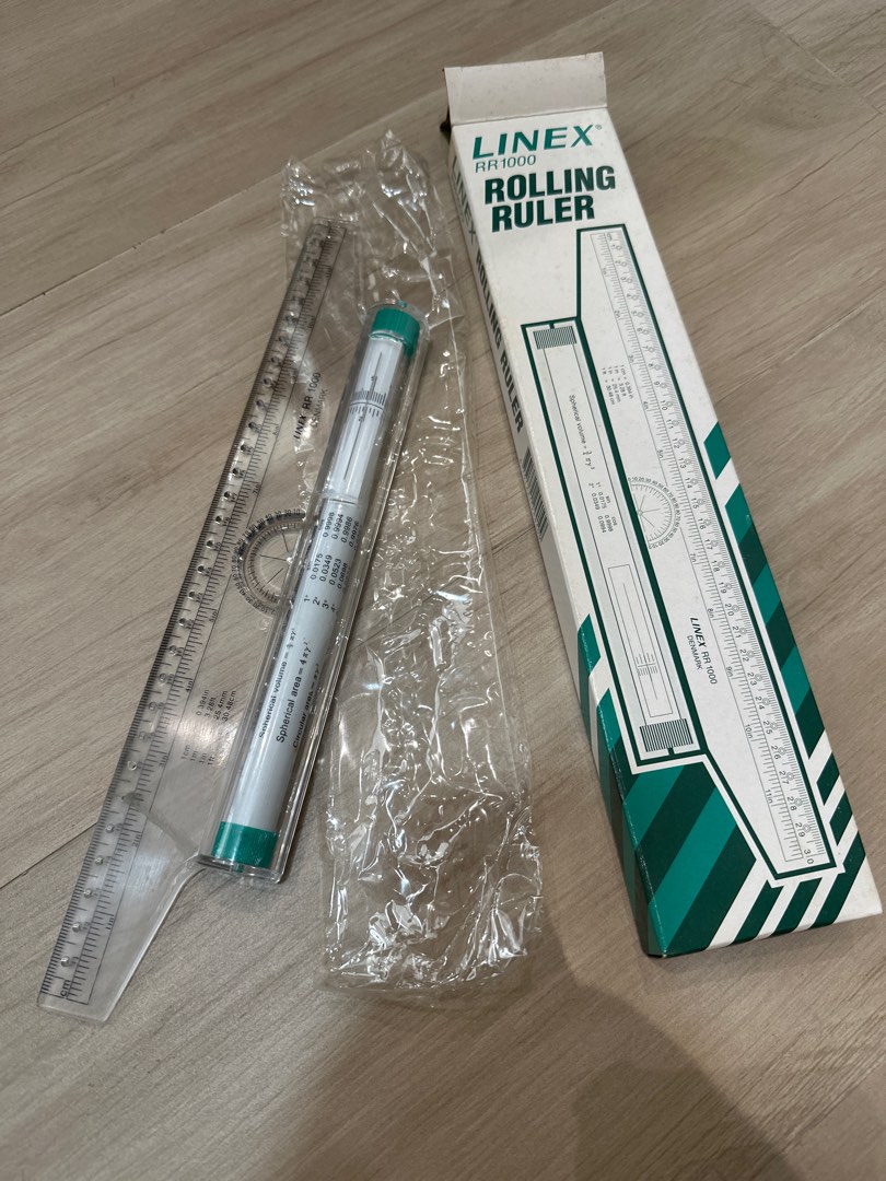 LINEX Rolling Ruler RR1000, Hobbies & Toys, Stationery & Craft, Craft ...