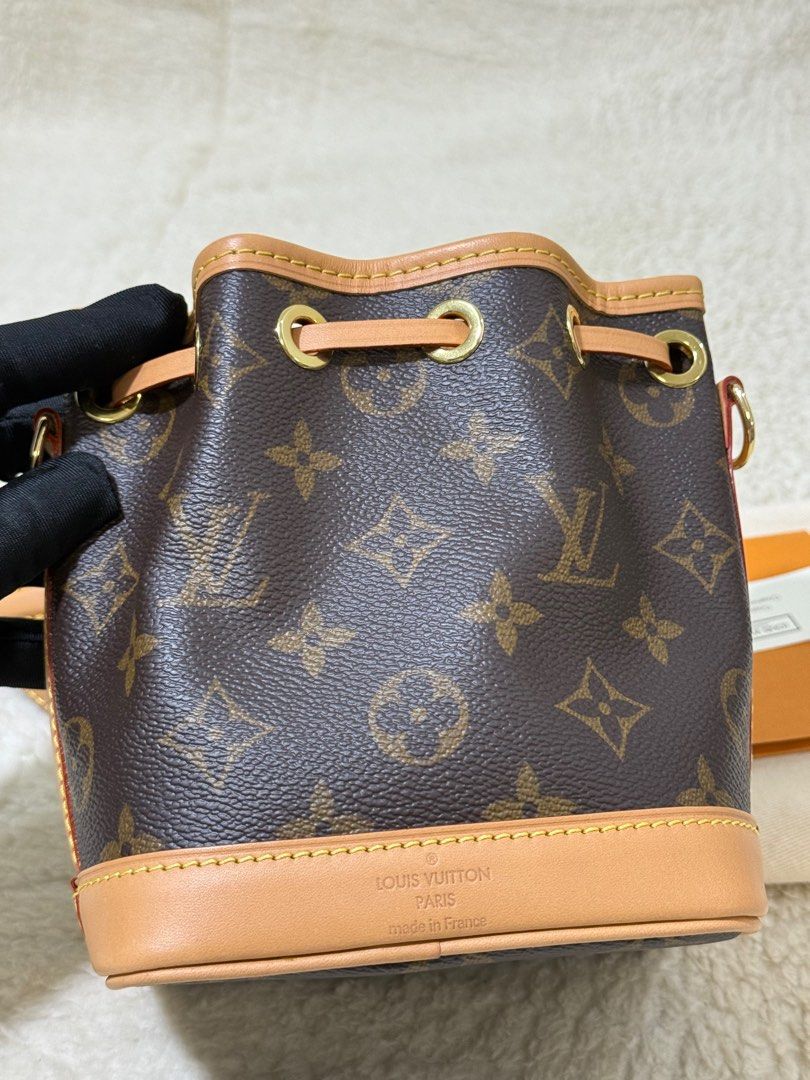 Louis Vuitton Nano Neo Bag (Category: Luxury Bags & Wallets) located in Quezon City. Submitted by nics. (Listing ID 1396518738, Image 2). Description: LV Nano Neo Monogram canvas 100% Guaranteed Authentic & Brandnew from Italy Europe 🇮🇹 🖤 bought last 2022 Na store lang po ng matagal but un very good condition pa never useddd. 3x moneyback guarantee if proven fake 💯 Slightly nego.