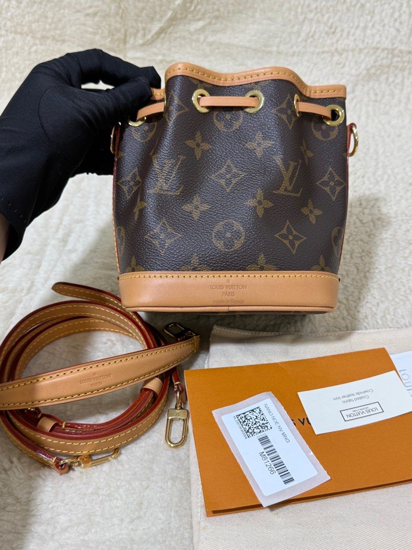 Louis Vuitton Nano Neo Bag (Category: Luxury Bags & Wallets) located in Quezon City. Submitted by nics. (Listing ID 1396518738, Image 1). Description: LV Nano Neo Monogram canvas 100% Guaranteed Authentic & Brandnew from Italy Europe 🇮🇹 🖤 bought last 2022 Na store lang po ng matagal but un very good condition pa never useddd. 3x moneyback guarantee if proven fake 💯 Slightly nego.
