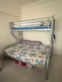 100+ Bunk bed queen For Sale Bed Frames Mattresses Carousell