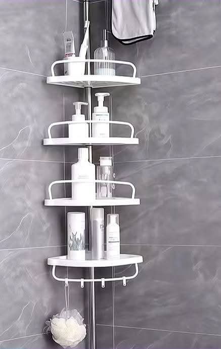 Multi corner shelf bathroom rack (Category: Bathtub & Bath Accessories) located in Manila. Submitted by jelai.cybyb (Listing ID 1396615741, Image 2). Description: .