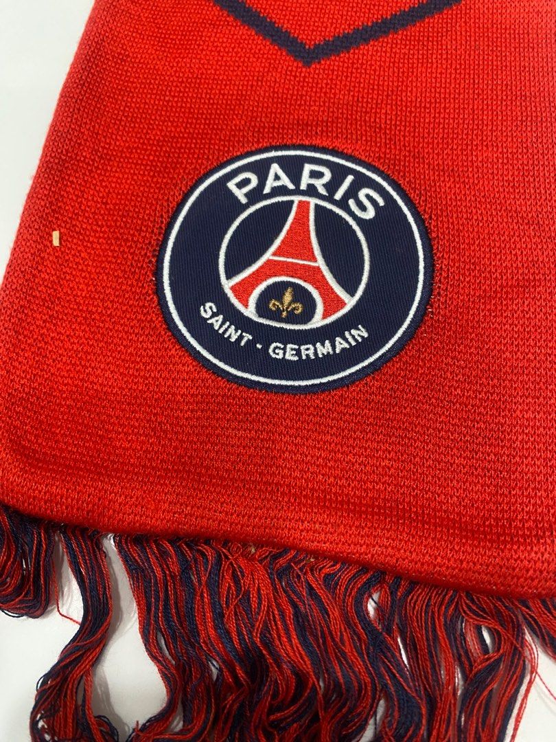 ANCIEN Lot Écharpe DRAPEAU SUPPORTER DE PSG Paris Football