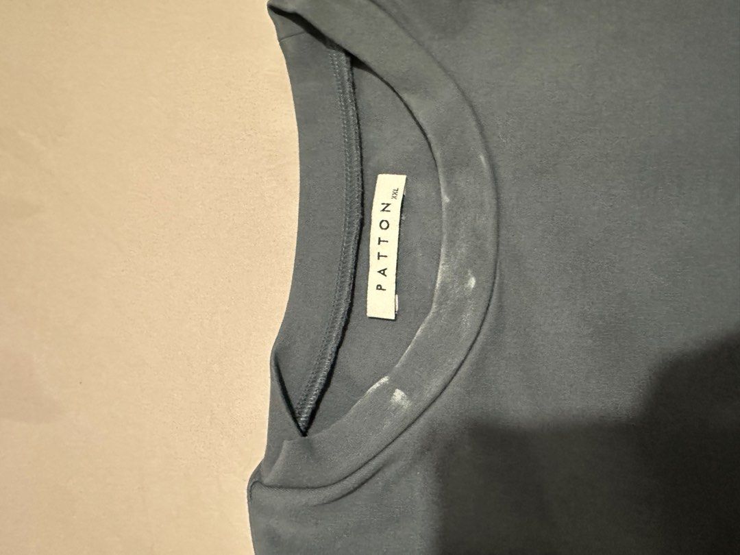 PATTON BODY SUIT (Category: Sleeveless) located in Makati City. Submitted by onthegridddd (Listing ID 1396473996, Image 1). Description: Good condition White marks near collar.