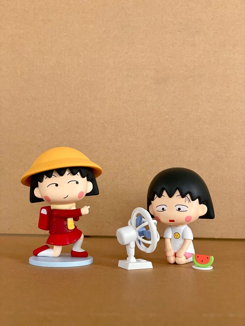 Pop Mart Chibi Maruko Chan (Category: Designer & Blind Box Toys) located in Antipolo. Submitted by littlemisstrinkets (Listing ID 1396601452, Image 1). Description: FOR SALE | WTS LFB - POP MART CHIBI MARUKO CHAN ₱250 each ₱500 take both RFS: Decluttering / No Sparks Good condition / Never Displayed; Complete inclusions, card, and BNF - Play Cool - Cool Summer Location: Antipolo MOD: SDD or GGX/JNT (but pick up mode; no drop off at branch) Note: 