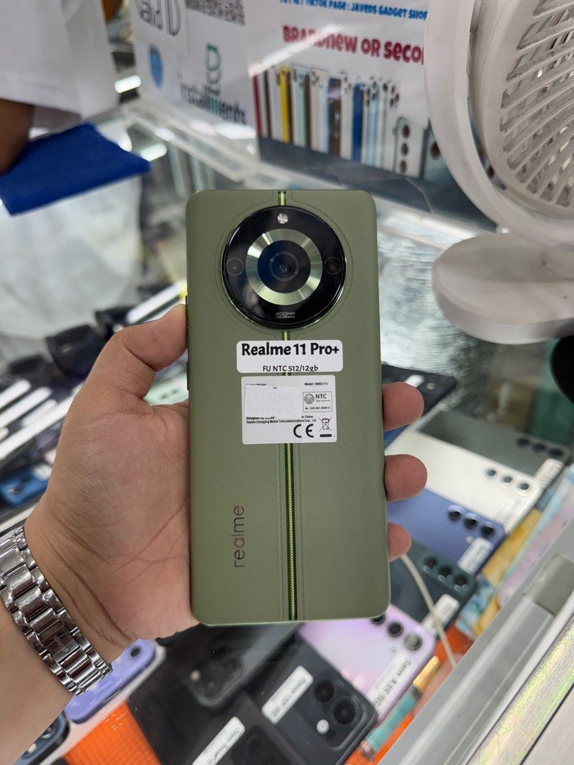 Realme 11 Pro Plus 512gb Global FU NT (Category: Realme) located in San Juan City. Submitted by javedsgadgetshop (Listing ID 1396579728, Image 1). Description: INSTALLMENT OPTIONS : SPAY LATER / GGIVES / CREDIT CARD! WE BUY AND SELL SO PWEDE MAGBINTA OR SWAP ! Quick Specs : 💵 Realme 11 Pro Plus •512gb •NTC Variant •Good batt health •Factory Unlock •98% Smoothness •No hidden issue | No Repaired •100% Authentic | Not Refurbished •w/ Box Charger & 