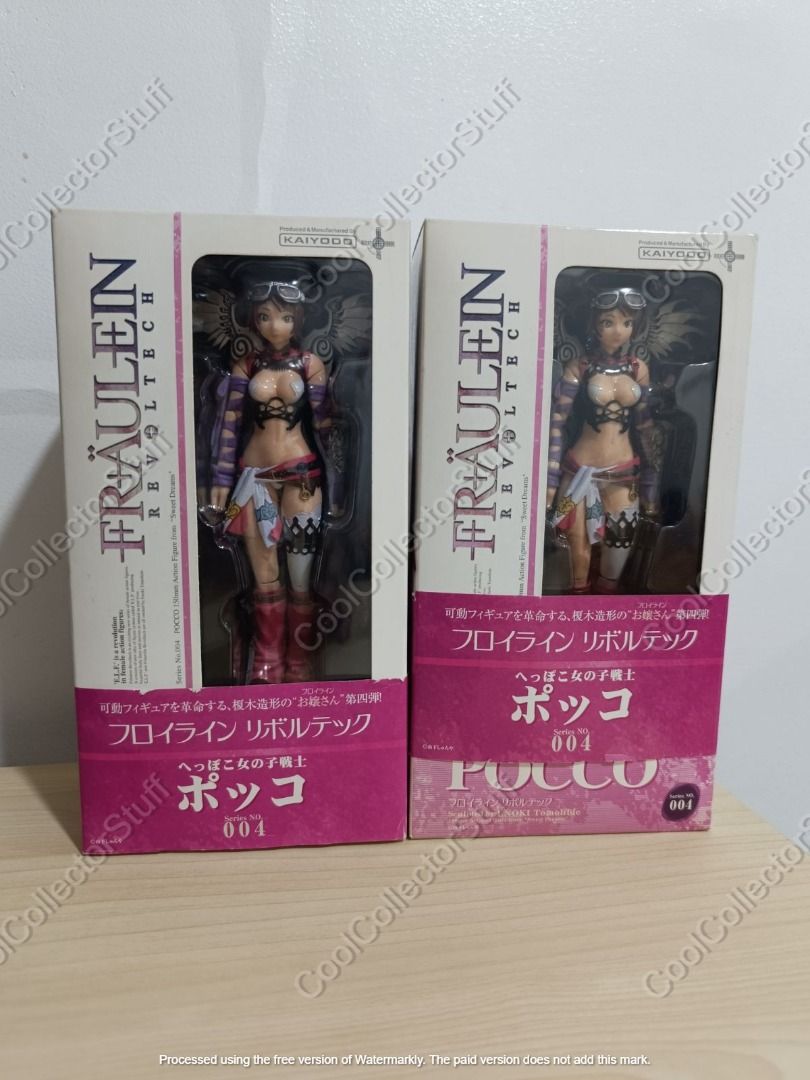 Pocco (Fraulein Revoltech 004) (Category: Figurines & Statues) located in Paranaque City. Submitted by coolcollectorstuff (Listing ID 1396594068, Image 3). Description: Fraulein Revoltech 004: Pocco Company: Kaiyodo Condition: Mint in Sealed Box Year Released: 2008 (Now RARE).