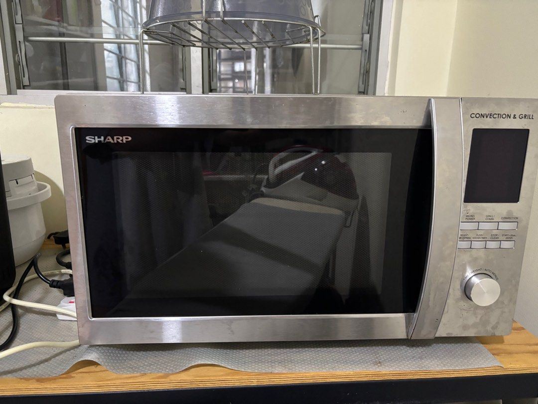 Sharp R954ast Sharp 42L Convection & Grill Microwave Oven SHP-R954AST, TV & Home ...