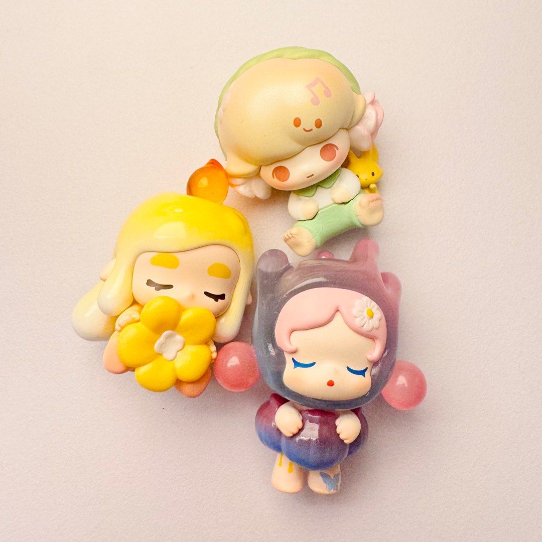 TAKEALL Pop Bean Going Outing With Me Series (Category: Designer & Blind Box Toys) located in Pasay City. Submitted by niquolee (Listing ID 1396613897, Image 1). Description: 3pcs for ₱500 POPBEAN Going Outing With Me Series — Chaka, Skullpanda, Dimoo.
