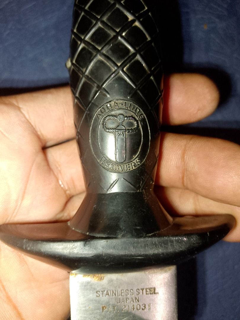 Vintage US Divers AQUA - LUNG Scuba Diving Knife (Category: Fishing) located in Mandaluyong City. Submitted by anjelgeron17541 (Listing ID 1396556312, Image 2). Description: WYSIWYG Stainless Steel PM me for more details Mandaluyong pick-up.