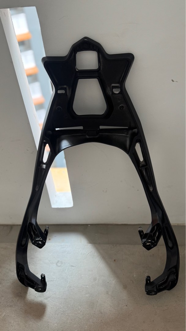 Xmax Box Rack Xmax V1 original box rack, Motorcycles, Motorcycle Accessories on Carousell