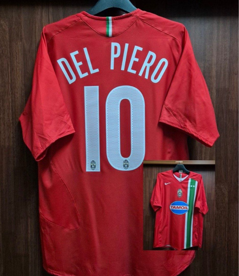10 Del Piero Juventus 2005-06 football jersey/kit rare/retro